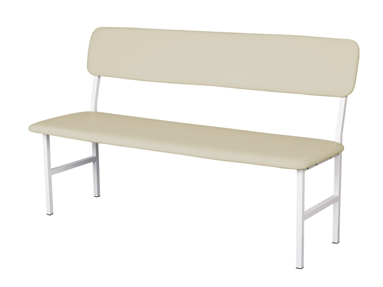 Банкетка медицинская со спинкой МД БС (слоновая кость) купить в Саратове Банкетка медицинская со спинкой МД БС (слоновая кость) купить в Саратове