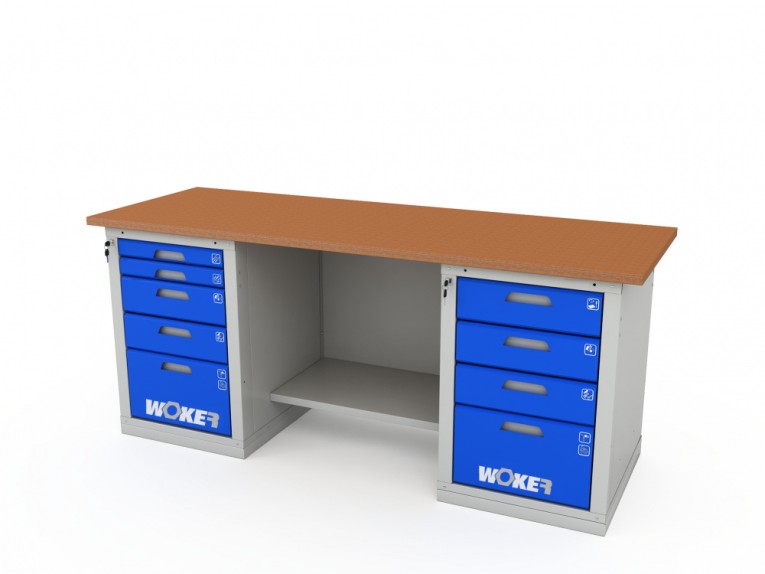 Верстак двухтумбовый WOKER PRO 2504.2000 купить в Саратове