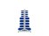 Стеллаж для пластиковых лотков SORTEX двухсторонний 1500x1000x800.05 купить в Саратове