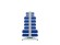 Стеллаж для пластиковых лотков SORTEX двухсторонний 1500x1000x800.06 купить в Саратове