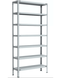 Стеллаж СТФЛ 2500x1000x400 7 полок
