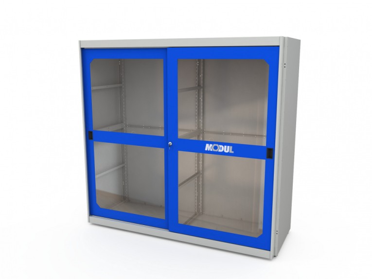 Корпус шкафа для инструментов MODUL XXL с дверями со смотровыми окнами купить в Саратове