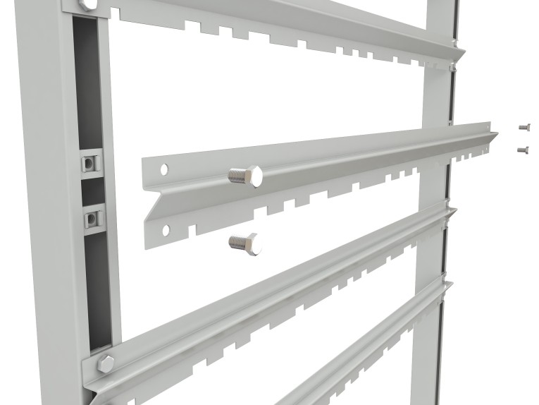 Стеллаж для пластиковых лотков SORTEX двухсторонний 1800x1000x800.04 купить в Саратове Стеллаж для пластиковых лотков SORTEX двухсторонний 1800x1000x800.04 купить в Саратове