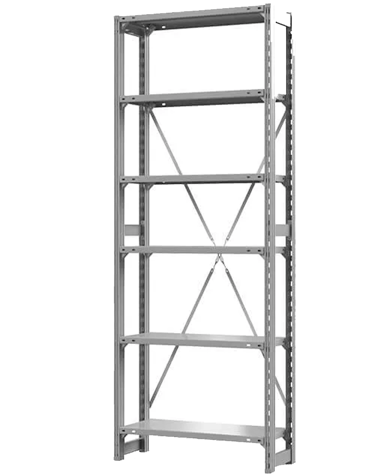 Стеллаж ТСУ 4000x700x500 6 полок (300 кг, металл) купить в Саратове