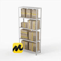 Стеллаж ПВЗ Яндекс Маркет 2000х1000х400 5 полок Стеллаж ПВЗ Яндекс Маркет 2000х1000х400 5 полок