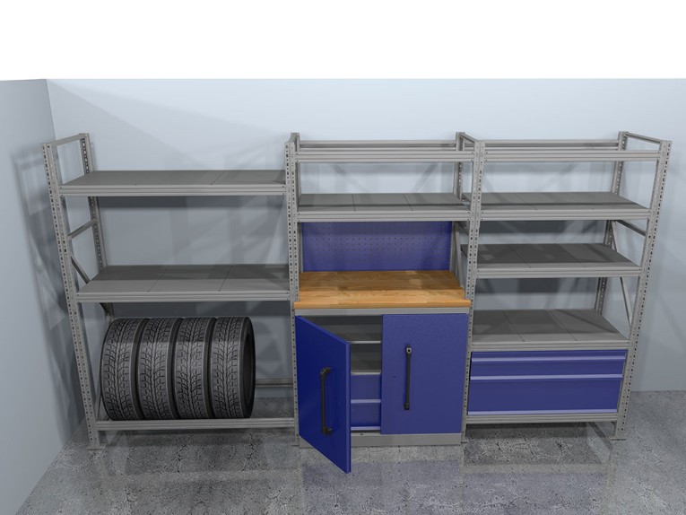 Стеллажная система хранения №2 Гараж купить в Саратове