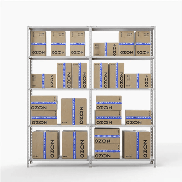 Стеллаж ПВЗ Озон 2000х2000х400 5 полок купить в Саратове