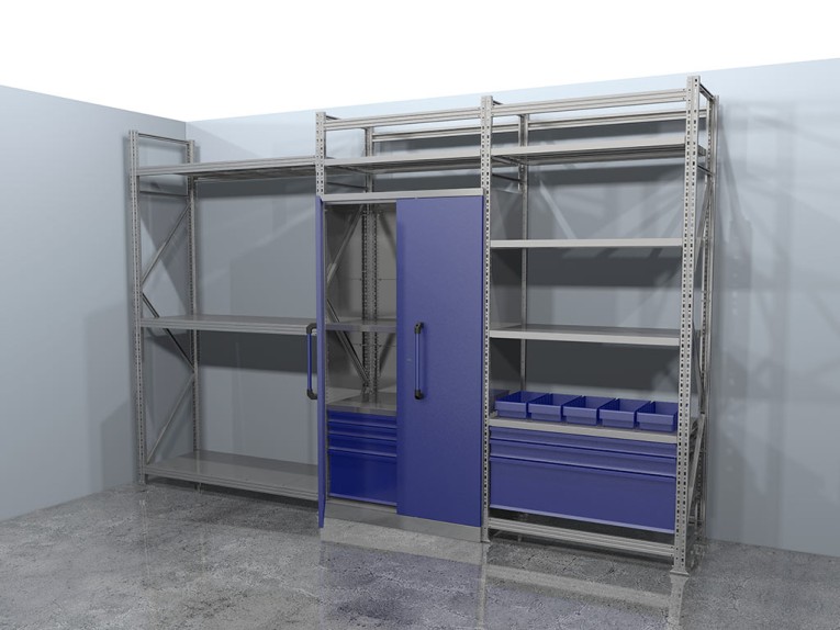 Стеллажная система хранения №3 Гараж купить в Саратове