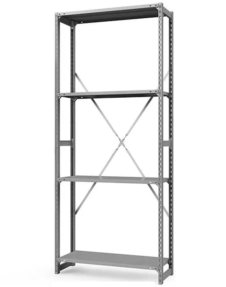 Стеллаж ТСУ 4000x700x800 4 полки (150 кг, металл) купить в Саратове