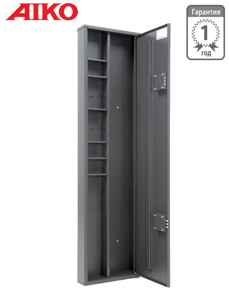 Узкий сейф для оружия Aiko Чирок 1409 (глубина 9 см) купить в Саратове