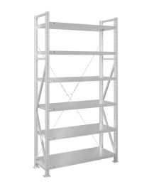 Стеллаж MS U 2000x700x400 6 полок (300 кг, металл)