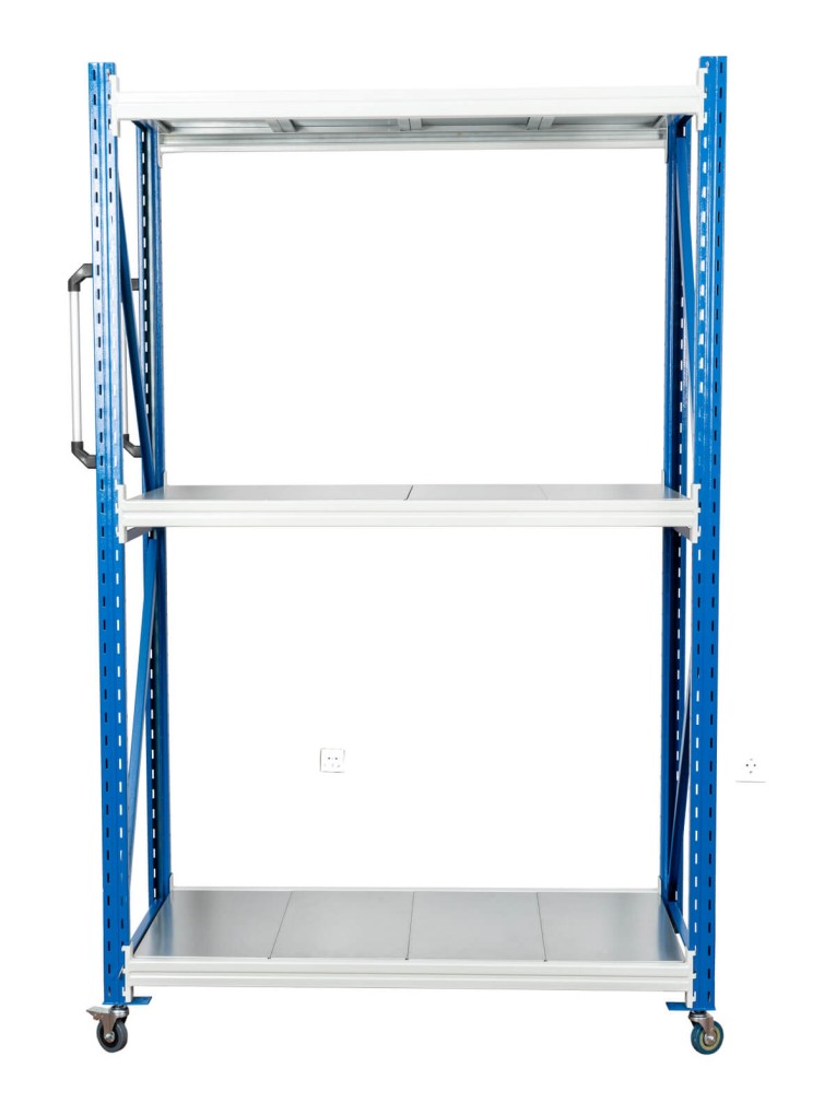 Стеллаж мобильный БиКом СТ-4 300x90x90 3 полки купить в Саратове