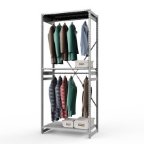 Стеллаж металлический ТСУ Универсал, 2500х1060х500 мм.Штанги: 2шт. Полки: металл усил. перф. 3 шт. Стеллаж металлический ТСУ Универсал, 2500х1060х500 мм.Штанги: 2шт. Полки: металл усил. перф. 3 шт.