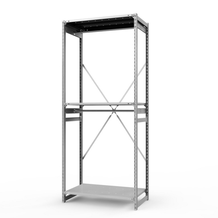 Стеллаж металлический ТСУ Универсал, 2500х1060х500 мм.Штанги: 2шт. Полки: металл усил. перф. 3 шт. купить в Саратове
