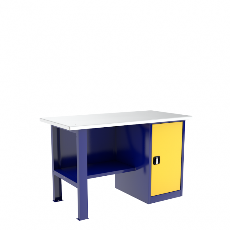 Однотумбовый слесарный верстак ВП-2/1,4 купить в Саратове