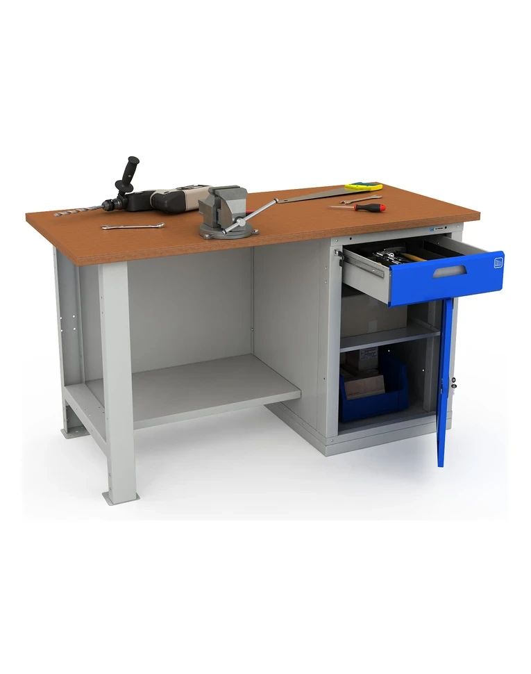 Верстак однотумбовый WOKER PRO 1002.1500 купить в Саратове Верстак однотумбовый WOKER PRO 1002.1500 купить в Саратове