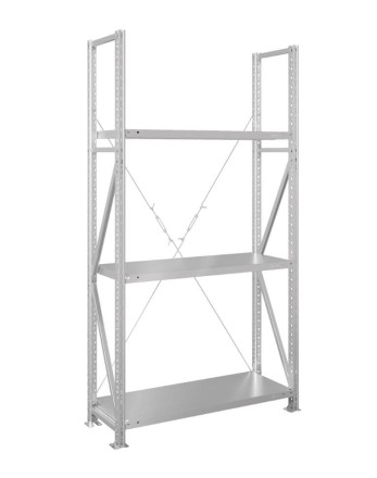 Стеллаж MS U 2000x1500x600 3 полки (250 кг, металл) купить в Саратове