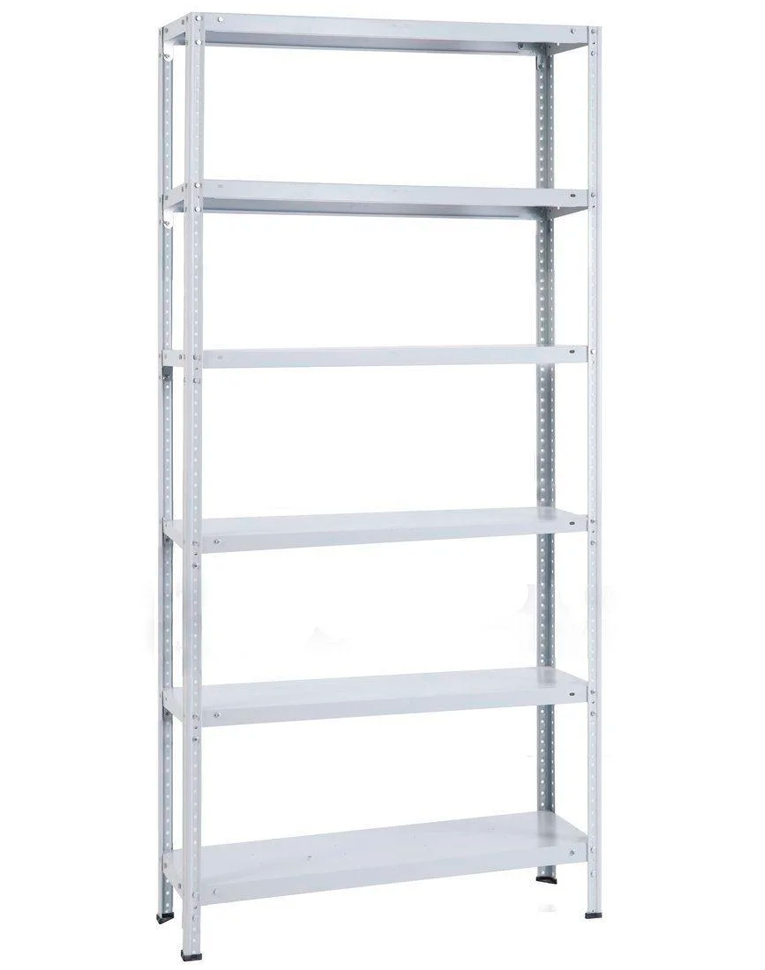 Стеллаж металлический Титан МС-500 2500х1500х500 6 полок купить в Саратове Стеллаж металлический Титан МС-500 2500х1500х500 6 полок купить в Саратове