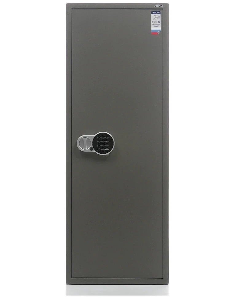 Офисный сейф Aiko TM-120T EL, вид спереди Офисный сейф Aiko TM-120T EL, вид спереди