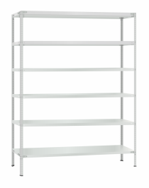 Стеллаж металлический Титан МС-500 2400х1500х300 6 полок Стеллаж металлический Титан МС-500 2400х1500х300 6 полок