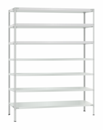 Стеллаж металлический Титан МС-500 2400х1500х300 7 полок Стеллаж металлический Титан МС-500 2400х1500х300 7 полок