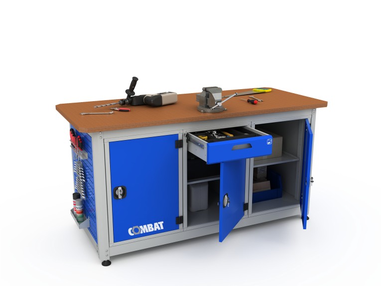 Верстак трехтумбовый COMBAT 3121.1830 купить в Саратове Верстак трехтумбовый COMBAT 3121.1830 купить в Саратове