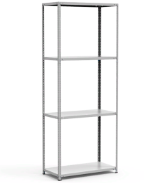 Стеллаж металлический Титан МС-500 2200х700х300 4 полки