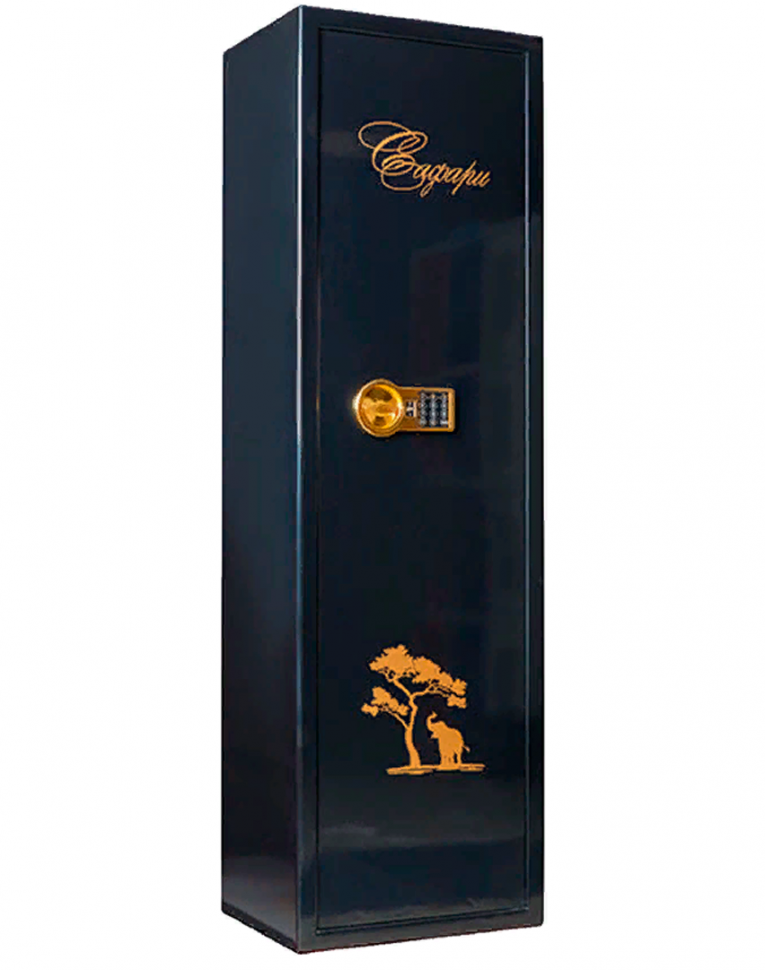 Оружейный сейф Сафари EL GOLD (черный) купить в Саратове Оружейный сейф Сафари EL GOLD (черный) купить в Саратове