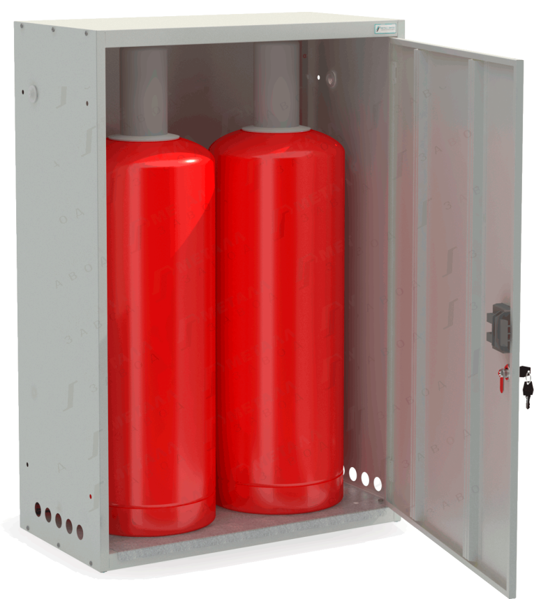 Шкаф для газовых баллонов ШГР 50-2-4 (2х50л) купить в Саратове