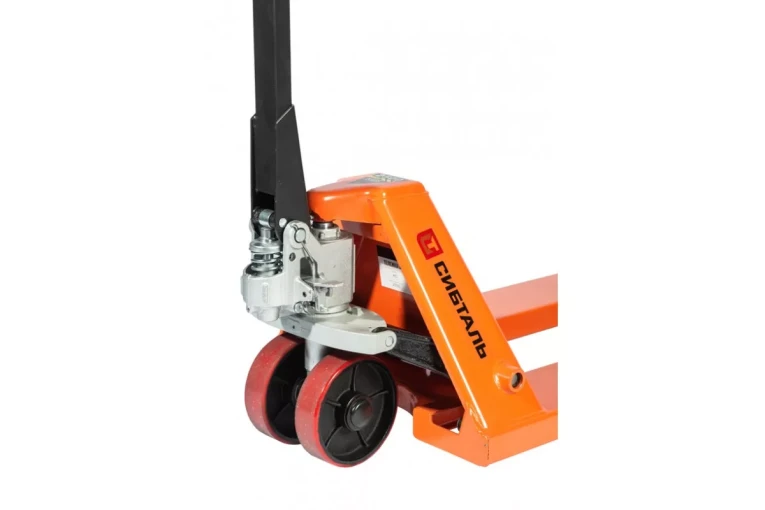 Гидравлическая тележка (рокла) ACR, 3 т, Вилы: 1150 Х 550, СибТаль, полиуретановые колеса купить в Саратове