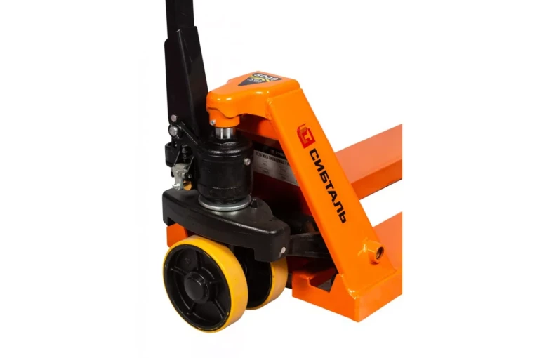 Гидравлическая тележка (рокла) ACR, 5 т, Вилы: 1150 Х 550, СибТаль, полиуретановые колеса купить в Саратове